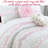 Sweet Heart Polka Dot Pink Ruffle Cotton Quilt Bedding Set With Decor Throw Pillows-99434186