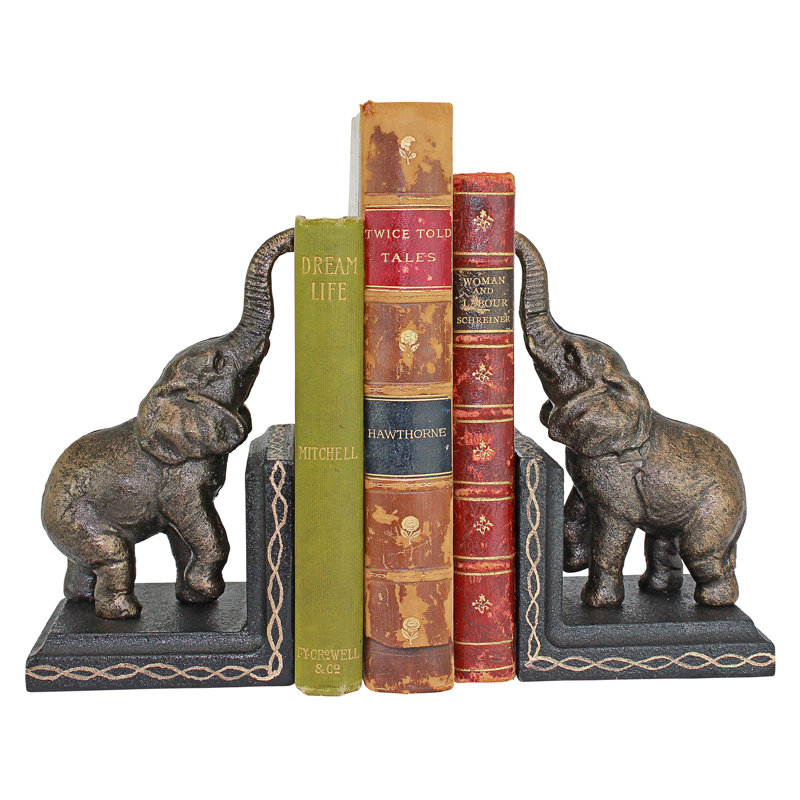 Ensemble de serre-livres Triomphant Elephants