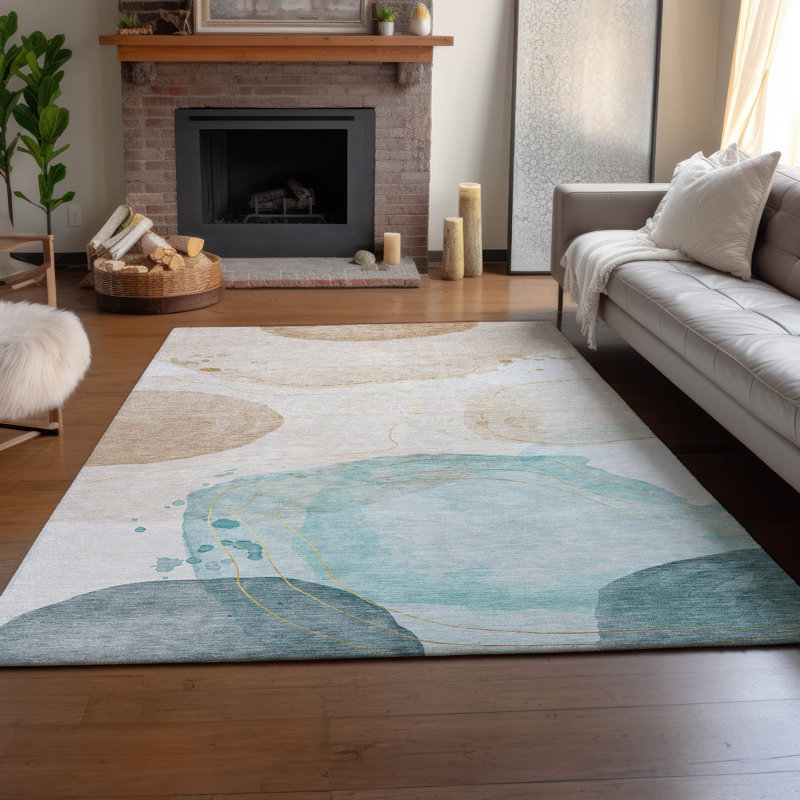 Tapis Cerrito avec envers antidérapant, Rectangle 9 pi x 12 pi