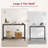 Narrow Entrance Sofa Table With Shelf
