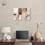 "Plaster Collage Boho Art", ensemble de 2 panneaux -773360528
