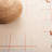 Juliam Hand Tufted Wool/Cotton Geometric Rug in Beige/Rust-408537349