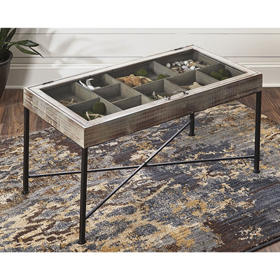 Table basse avec rangement