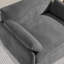 Fauteuil d'appoint moderne et surdimensionné en chenille-1264932318
