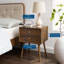 Table de chevet moderne en bois Ember-370933941