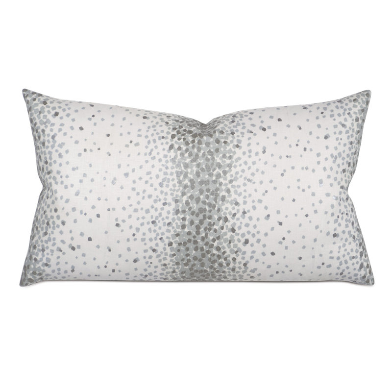 Rosalynn Abstract 100% Linen Throw Pillow