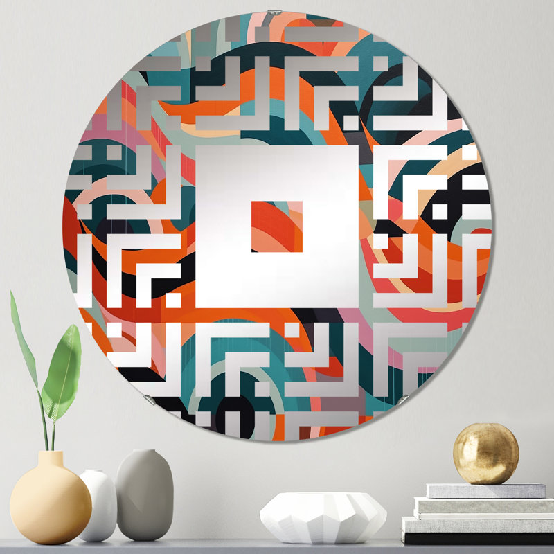 Jaiprakash - Square Wall Mirror, 23.6" x 23.6"