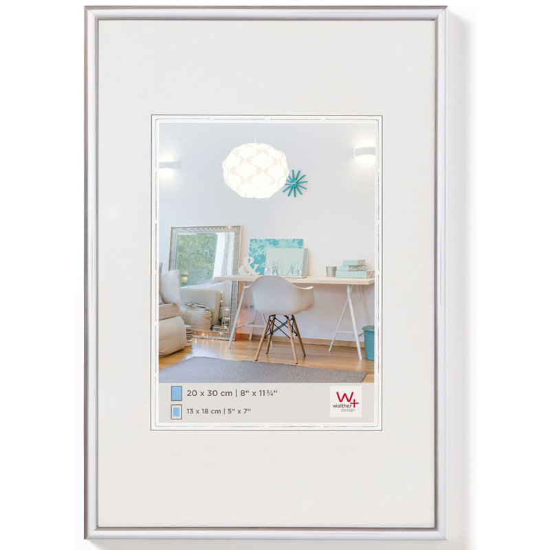 Picture Frame New Lifestyle, Silver, 21cm H x 31cm W
