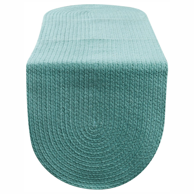  Essex Burro Braided Table Runner 15" x 54", Vert