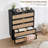 Rattan 5 Drawer Dresser-128544806