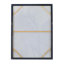 Rectangle aquarelle abstraite, peinture à l'huile
