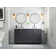 Keiera 60" Double Bathroom Vanity with Engineered Stone Top