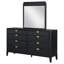Commode 8 tiroirs avec miroir Ennis