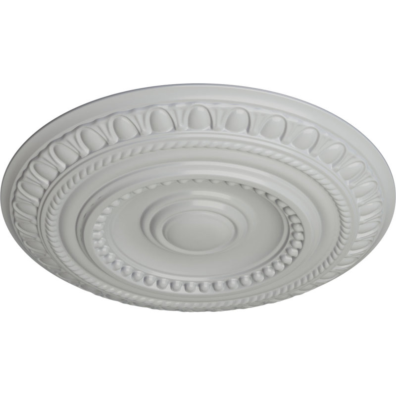 Médaillon de plafond H 15,75 po x l 15,75 po x P 1,5 po Artis, Givré
