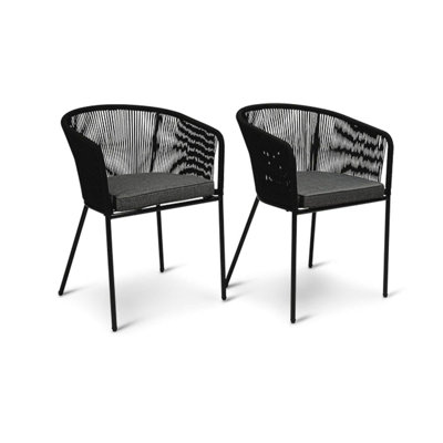 Fabiano Patio Dining Armchair with Cushion