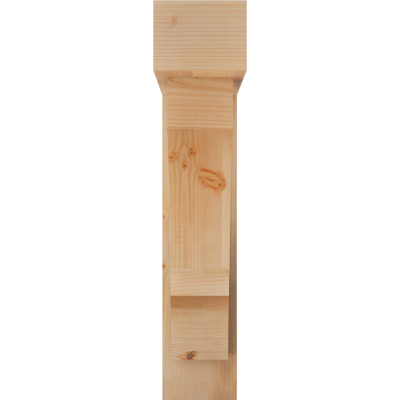 Support de bloc Balboa avec entretoise décalée, 40 x 32, Sapin Douglas de l 8 po (scié brut)