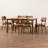 Kells 6 - Person Four Leg Base Dining Set-129490339-129490338