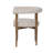 Upholstered Round Arm Chair