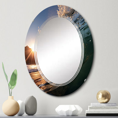 Miroir mural sans cadre Wendelyn