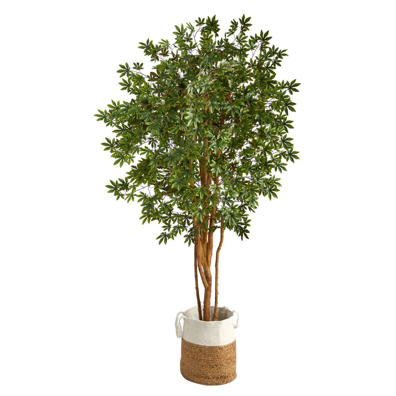 72'' Faux Maple Tree in Planter