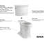 Toilette allongée deux pièces à haut rendement énergétique 1,28 GPF Highline® (siège non inclus)-101430185-9076478