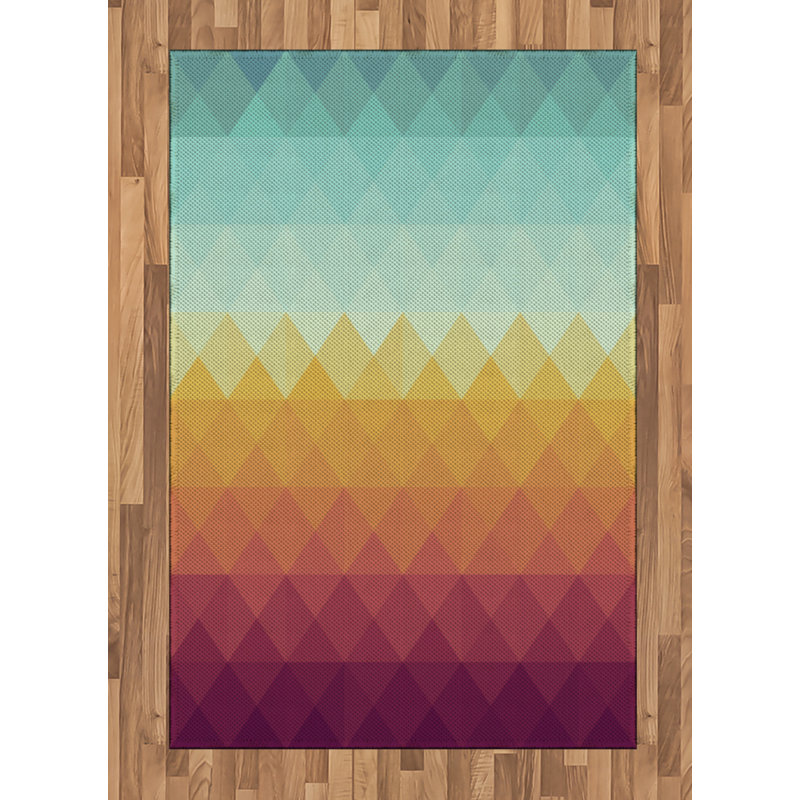 Tapis décoratif Indie High Density, Rectangle— 4 pi x 5 pi 8 po