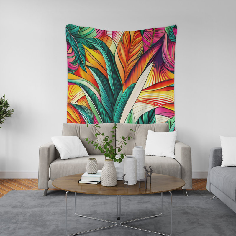 Tapisserie murale, H 60 po x l 51 po