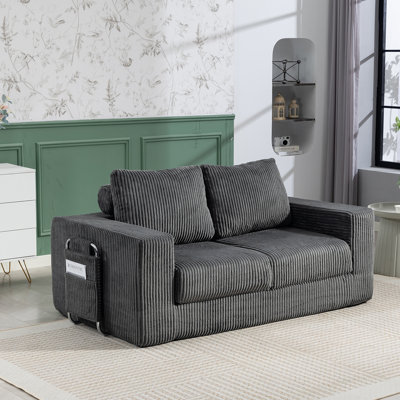 2 Seater Corduroy Sofa