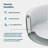 4-6 Person Round Outdoor Spa Portable Inflatable Tub With Control Panel, 130 Soothing Bubble Jets With Heater Pump, Filter Cartridge, Grey