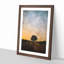 Lone Tree at Dusk - Framed Print-56852637-56852639