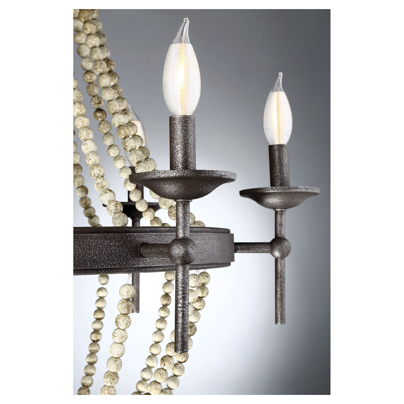 Laurelton 6 - Light Dimmable Empire Chandelier