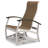 Askar Swivel Powder Coated Aluminum Outdoor Lounge Chair-20102253-20102221-20102234