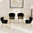 5 - Piece Glass Dining Set-1615501649-1615501655