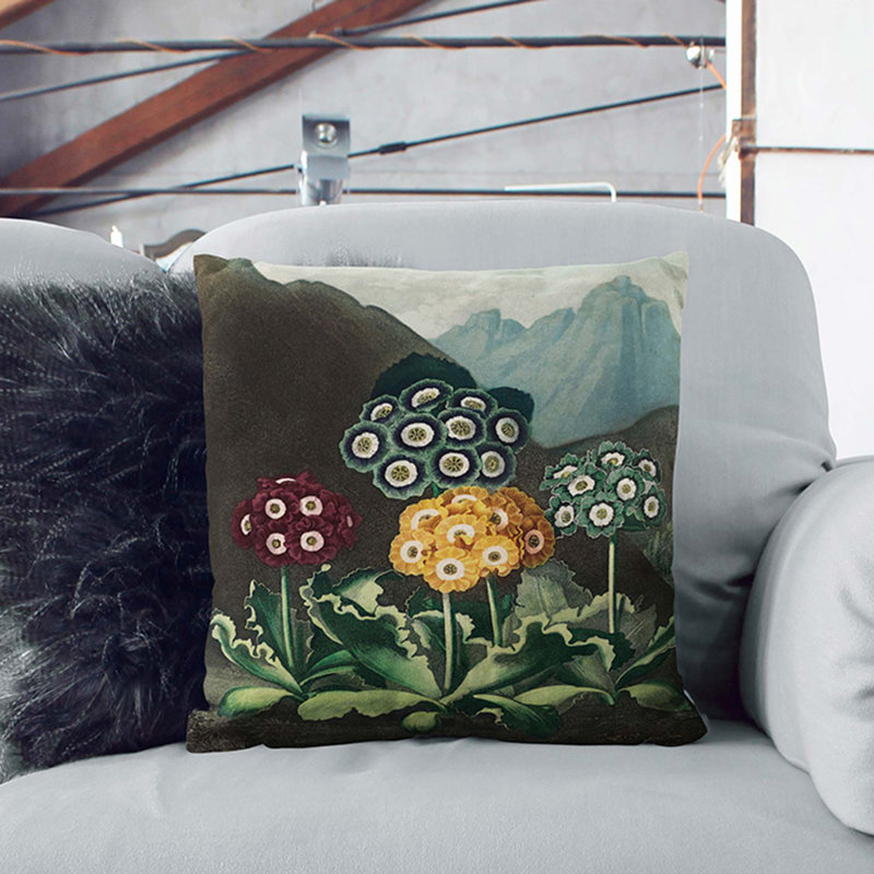 Square Throw Cushion, 55cm H x 55cm W x 20cm D