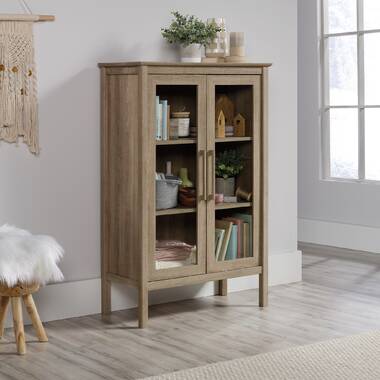 EEI6638OAK by Modway - Tessa Tall Storage Display Cabinet - Oak