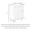 Commode d'appoint American