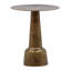 Golbez Aluminum Side Table, Antique Brass-1242756106