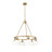 Felda 6 - Light Steel Dimmable Cone Chandelier-99998921-99998911