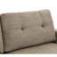 67.7" Wide Mid - Century Modern Upholstered With Wooden Legs, 34.11 In Height, Reading Lounge Contemporary Solid Wood Camel , Tea