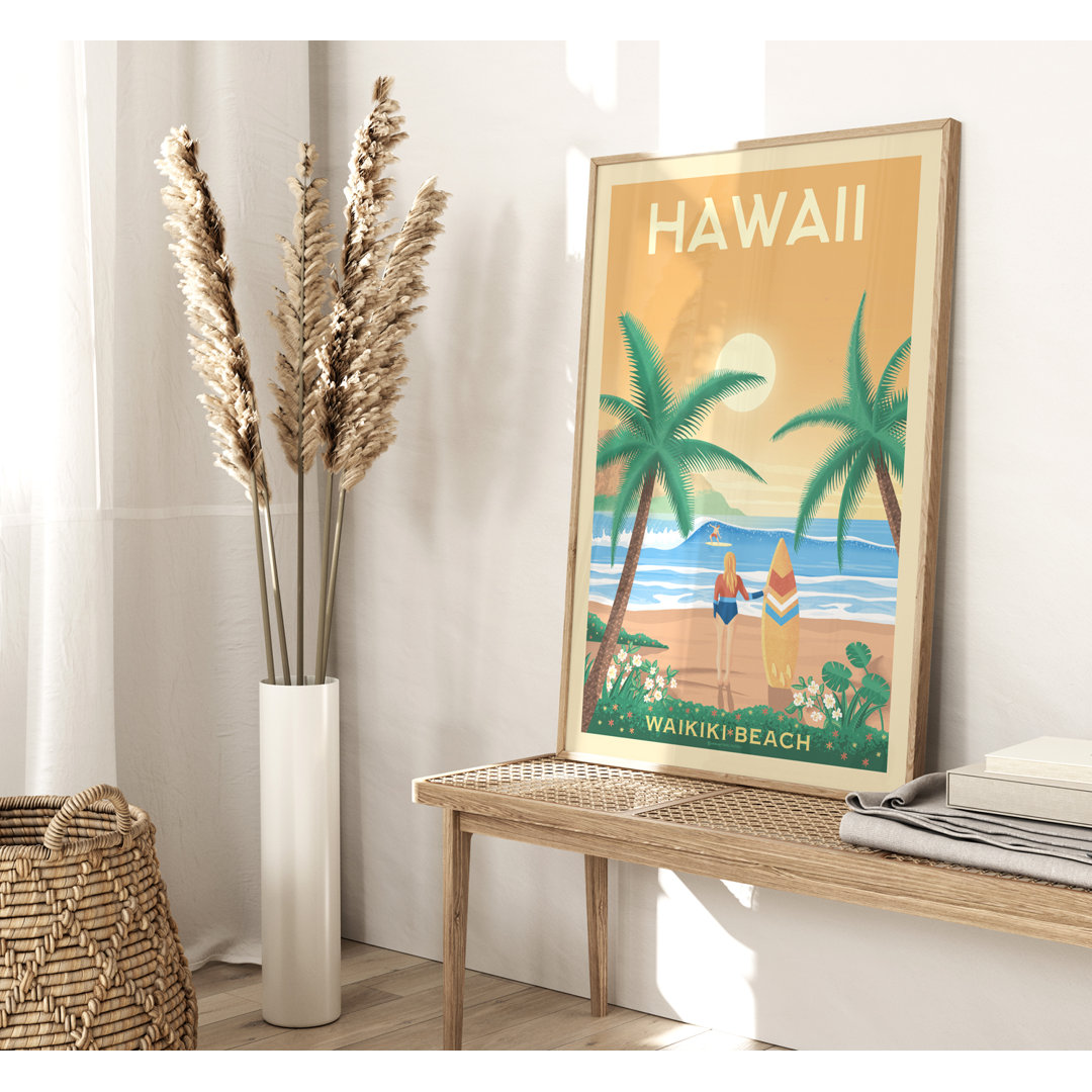 Poster Hawaii Waikiki