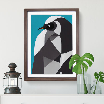 Abstract Penguin No.2 - Single Picture Frame Print
