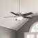 52" Newsome 5 - Blade Standard Ceiling Fan with Pull Chain and Light Kit Included