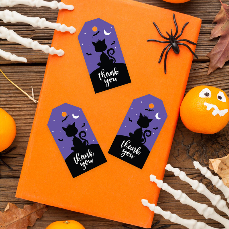 Sacs-cadeaux en papier Black Cat Bats