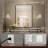 36"x24" Rectangle LED Bathroom Mirror, Metal Frame Vanity Mirror with Lights, Anti-fog, Dimmable&3 Colors Temperatures Adjustable, Memory Fuction-1360297888-1360297889
