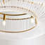 Chapman & Myers Pierce 6 Light Dining Room Pendant With Clear Shade-696515790-677178629