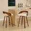 Ensemble de 2 tabourets Mid-Century Modern-1989905103