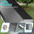 15.75 ft. W x 9.91 ft. D Heavy Duty Metal Frame Carport with Solar Lamp, Outdoor Garage Car Shelter with Powder-Coated Steel Roof & Fabric Sidewall-122419548