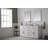 Arrthor 60'' Double Bathroom Vanity with Engineered Stone Top-336493856