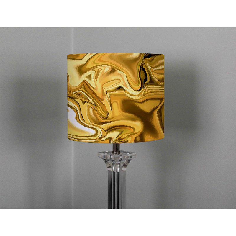 Cotton Drum Lamp Shade ( Uno ), 25cm H x 40cm W x 40cm D