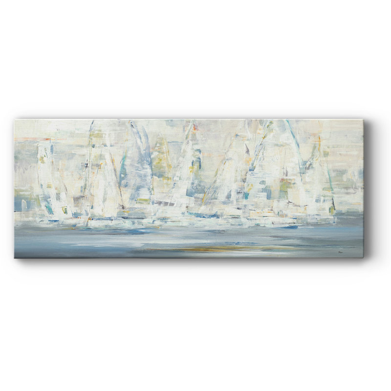 Regatta Time sur impression sur toile, H 12 po x l 30 po x P 1,5 po